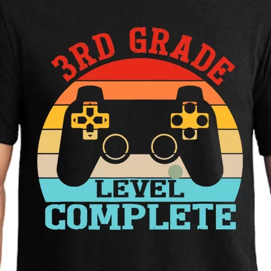 3rd Grade Level Complete Last Day Of School Graduation Pajama Set