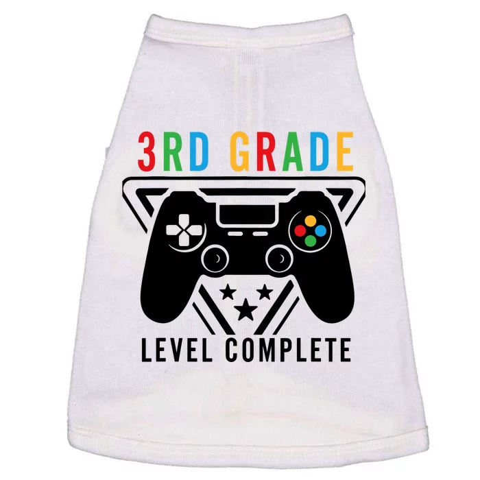 3rd Grade Level Complete Gamer Boy Graduation Gifts Doggie Tank