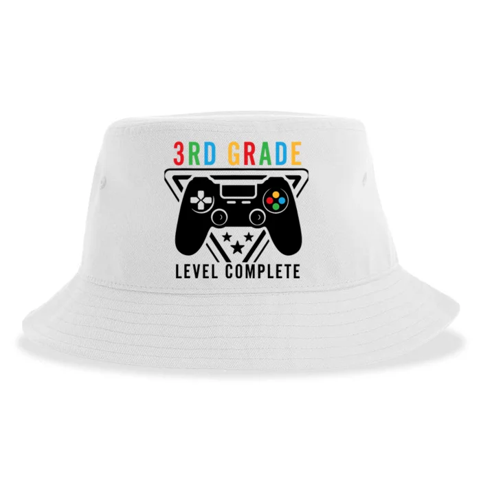 3rd Grade Level Complete Gamer Boy Graduation Gifts Sustainable Bucket Hat