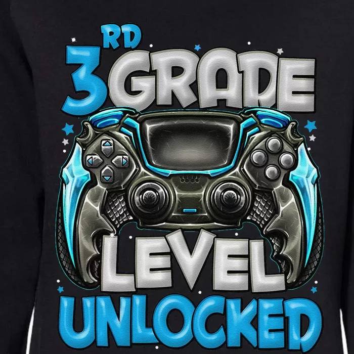 3rd Grade Level Unlocked Game On 3rd Grade Back To School Womens California Wash Sweatshirt