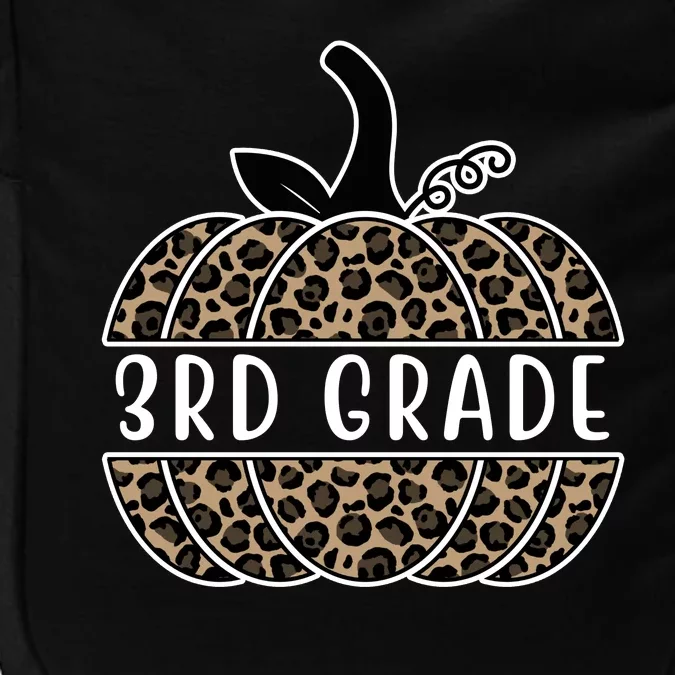 3rd Grade Leopard Pumpkin Impact Tech Backpack