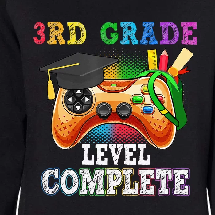 3Rd Grade Level Complete Last Day Of School Graduation Womens California Wash Sweatshirt