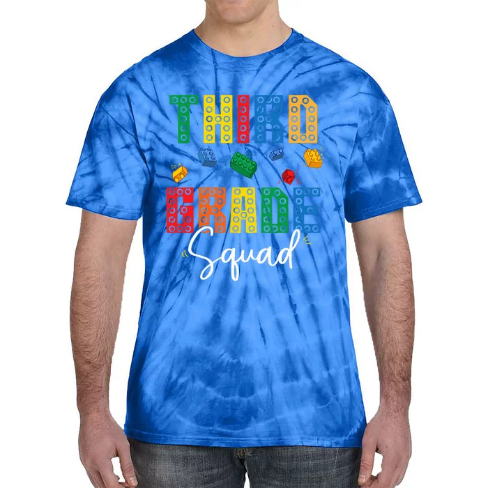 3rd Grade Squad Third Teacher Student Team Back To School Tie-Dye T-Shirt