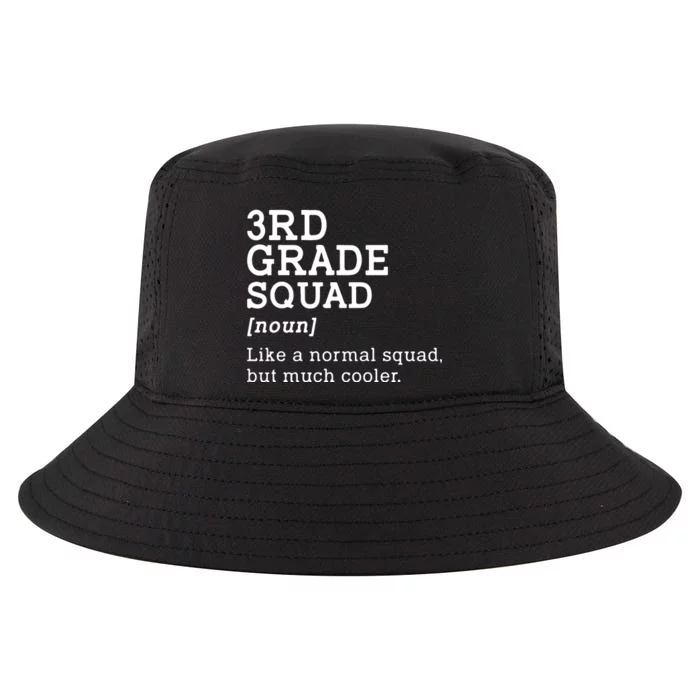 3rd Grade Squad Back To School Gift Teacher Third Grade Team Gift Cool Comfort Performance Bucket Hat