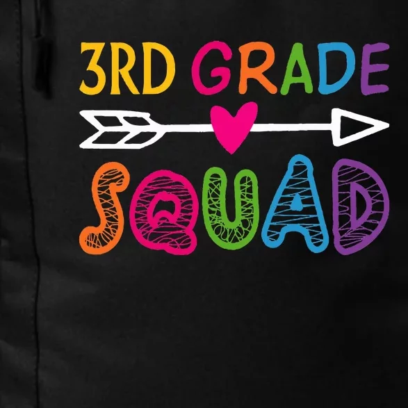 3Rd Grade Squad Back To School Daily Commute Backpack