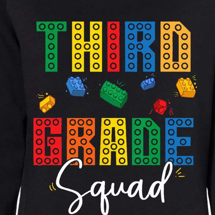 3rd Grade Squad Third Teacher Student Team Back To School Womens California Wash Sweatshirt