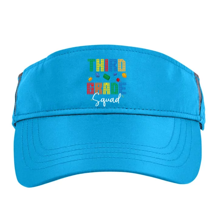 3rd Grade Squad Third Teacher Student Team Back To School Adult Drive Performance Visor