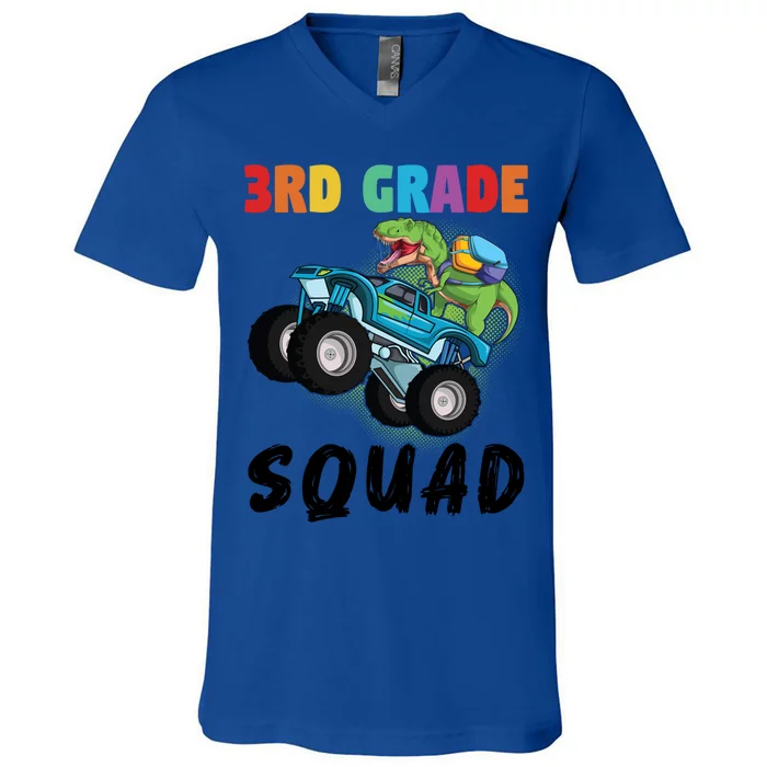 3Rd Grade Squad Third Grade Graduation Gift V-Neck T-Shirt