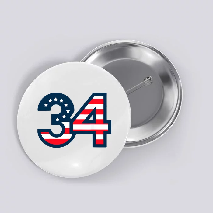 34 Guilty Trial Judge Usa Flag Button