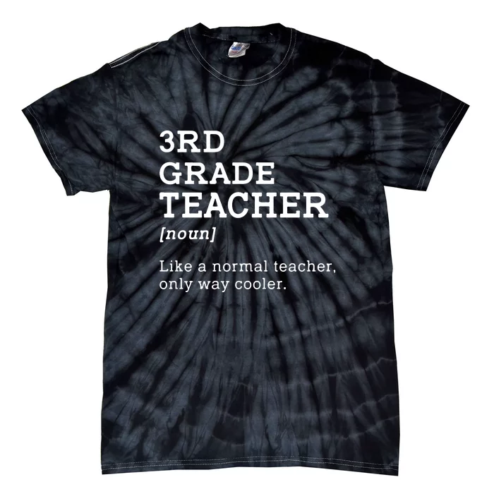 3rd Grade Teacher Idea For Third Grade Teacher Gift Tie-Dye T-Shirt