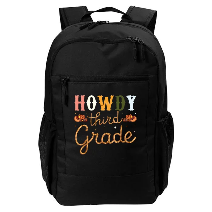 3rd Grade Teacher Rodeo Country Western Howdy Third Grade Daily Commute Backpack