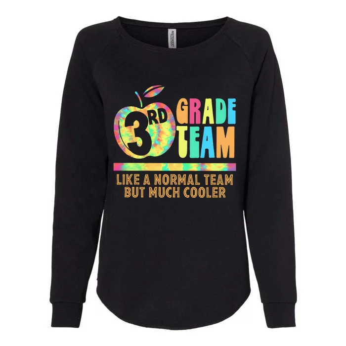 3rd Grade Team Like A Normal Team But Much Cooler Womens California Wash Sweatshirt