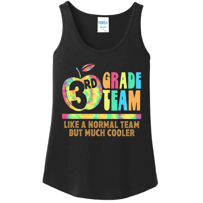 3rd Grade Team Like A Normal Team But Much Cooler Ladies Essential Tank