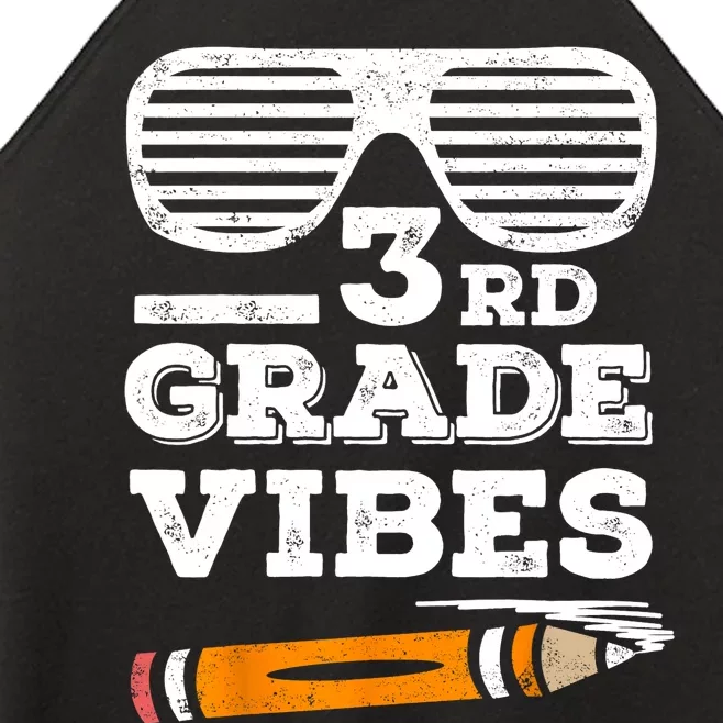 3rd Grade Vibes Funny Third Grade Back To School Women’s Perfect Tri Rocker Tank