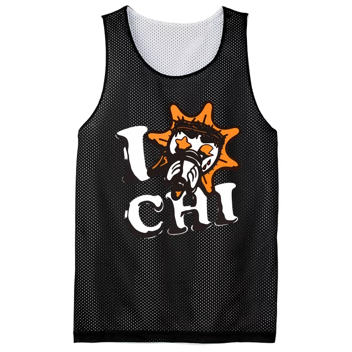 333 Half Evil I Love Chi G.L.O G.A.N.G Mesh Reversible Basketball Jersey Tank