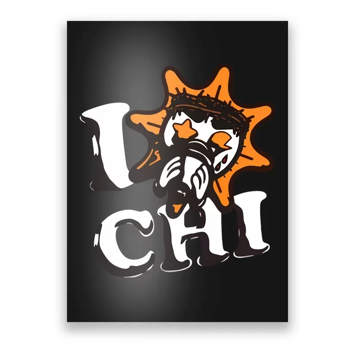 333 Half Evil I Love Chi G.L.O G.A.N.G Poster