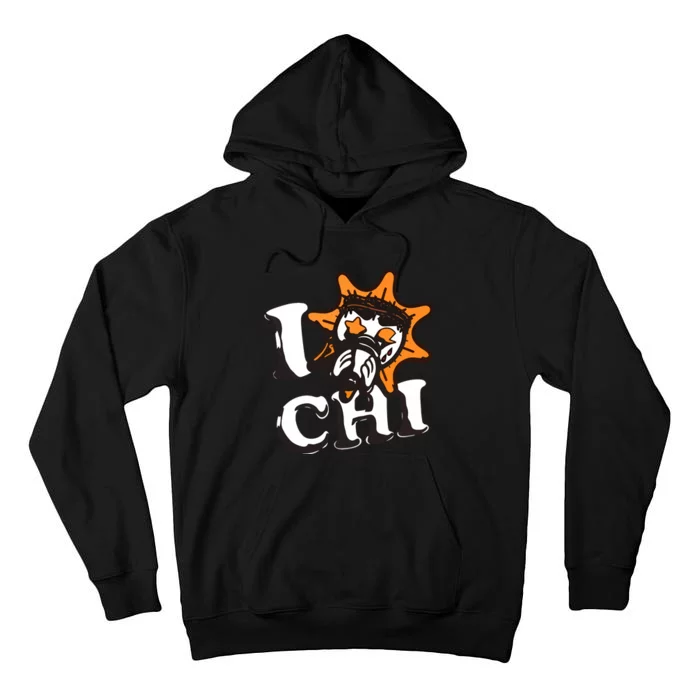 333 Half Evil I Love Chi G.L.O G.A.N.G Tall Hoodie