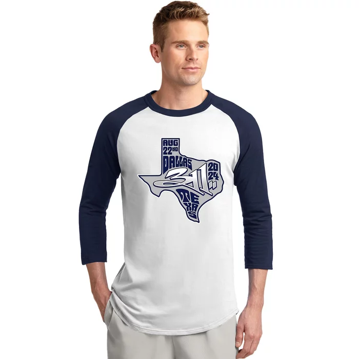 311 In Grand Prairie Tx On August 22 2024 Baseball Sleeve Shirt