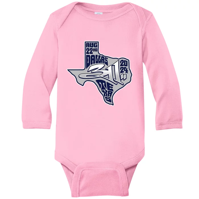 311 In Grand Prairie Tx On August 22 2024 Baby Long Sleeve Bodysuit