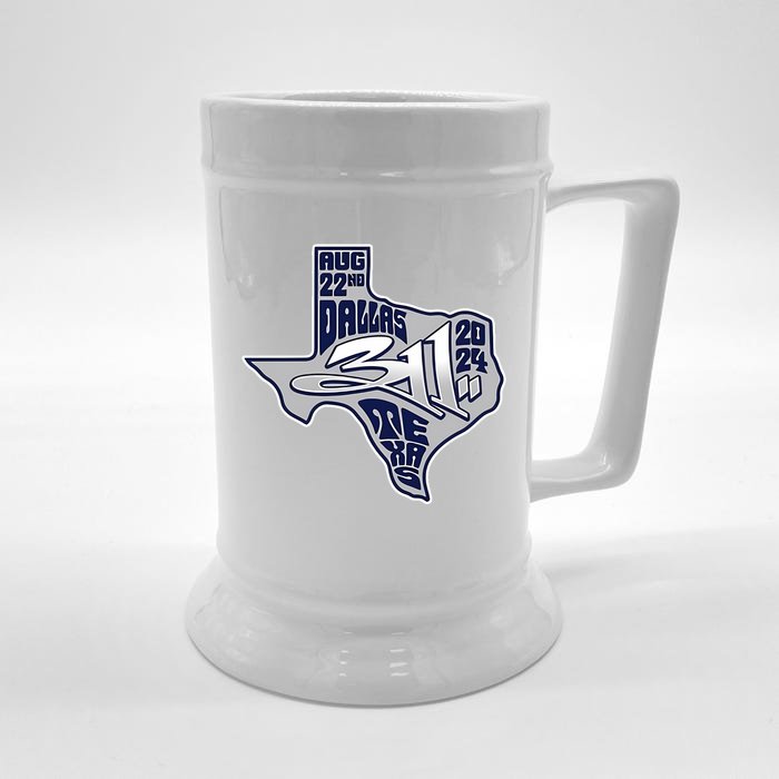 311 In Grand Prairie Tx On August 22 2024 Front & Back Beer Stein