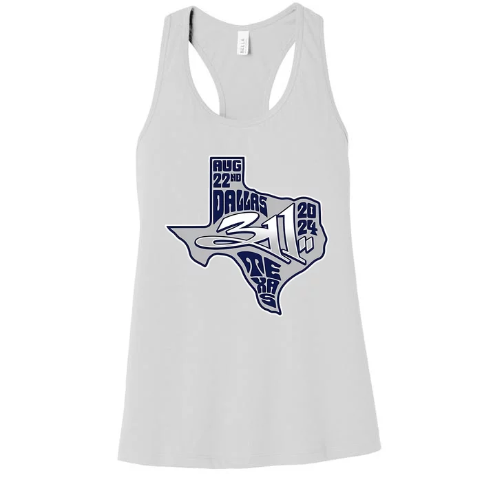 311 In Grand Prairie Tx On August 22 2024 Women's Racerback Tank