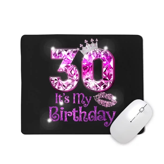 30 It's My Birthday 1992 30th Birthday Gifts Wom.e.n Girls Mousepad