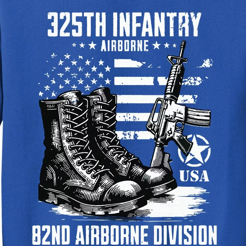 325th Infantry Regiment 82nd Airborne Division Veteran Tall Sweatshirt