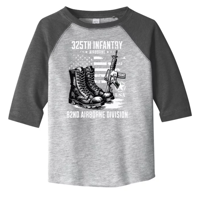 325th Infantry Regiment 82nd Airborne Division Veteran Toddler Fine Jersey T-Shirt