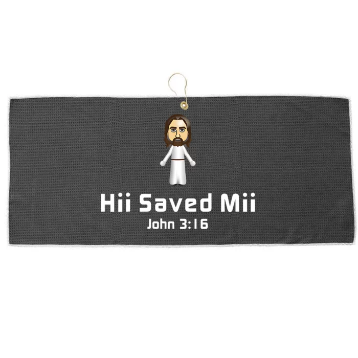 316 Jesus Large Microfiber Waffle Golf Towel