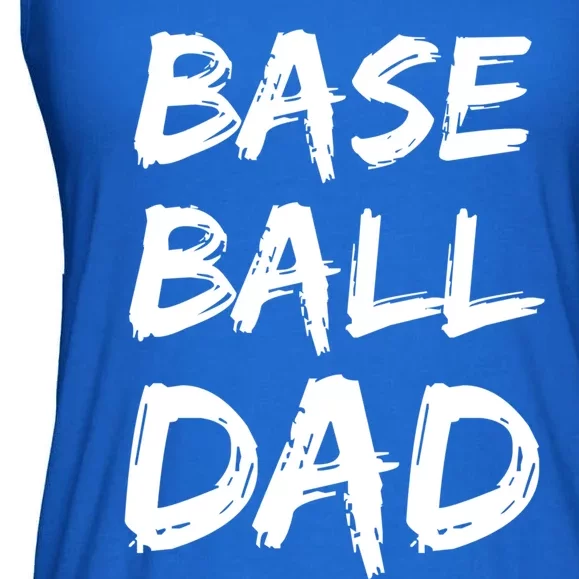 3 Level Baseball Father Design Sports Gift Baseball Dad Funny Gift Ladies Essential Flowy Tank