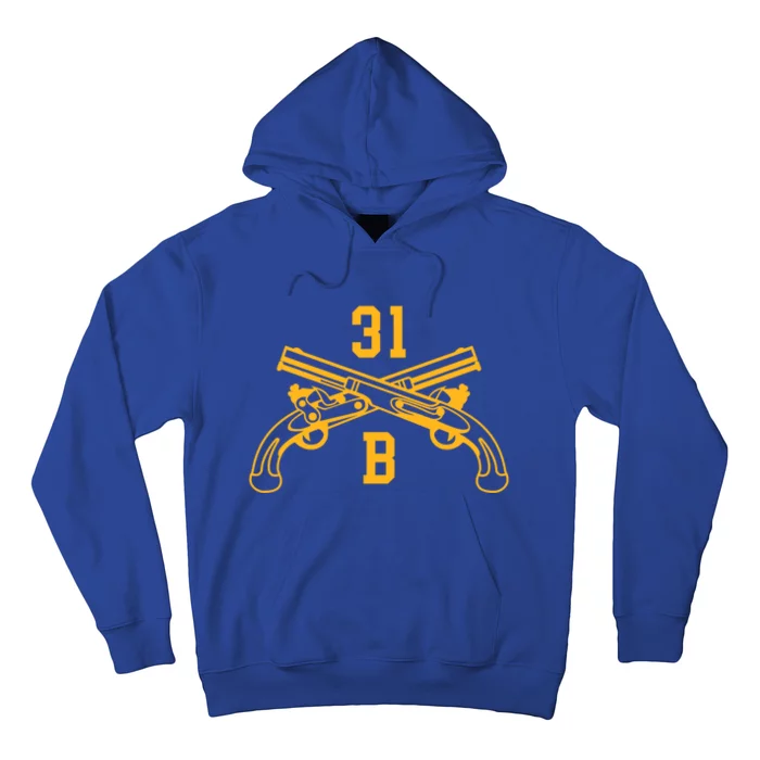 31b Military Police Officer Crossed Pistols Gift Hoodie