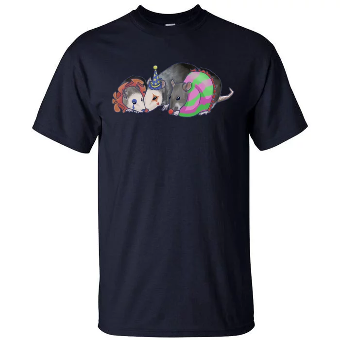 3 Mischievous Rat Tall T-Shirt