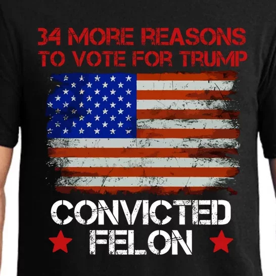 34 More Reasons To Vote For Trump Gift Pajama Set