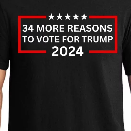 34 More Reasons To Vote For Trump Pajama Set