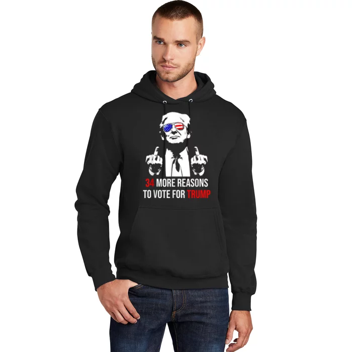 34 More Reasons To Vote For Trump Hoodie