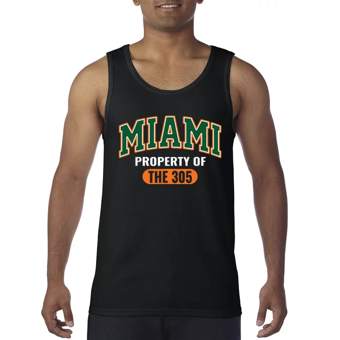 305 Miami Vibes Urban Style Miami Beach Tank Top