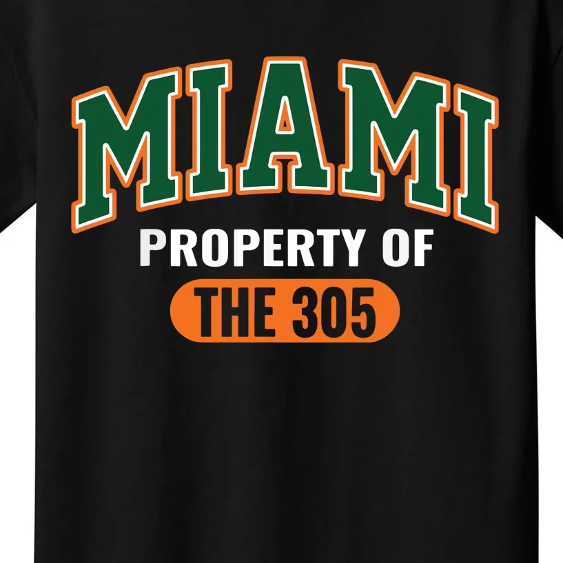 305 Miami Vibes Urban Style Miami Beach Kids T-Shirt