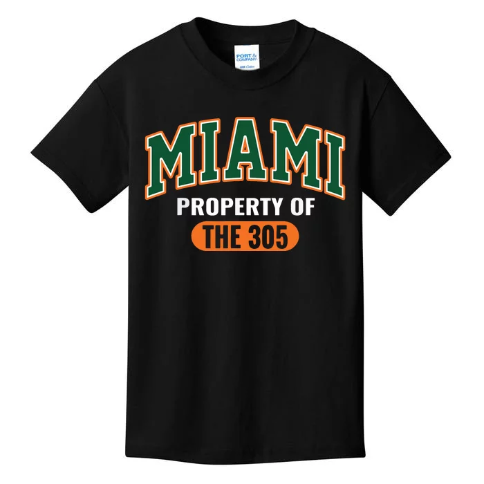 305 Miami Vibes Urban Style Miami Beach Kids T-Shirt