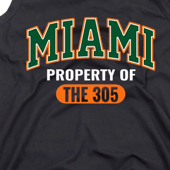 305 Miami Vibes Urban Style Miami Beach Tank Top