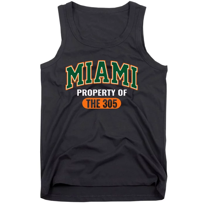 305 Miami Vibes Urban Style Miami Beach Tank Top