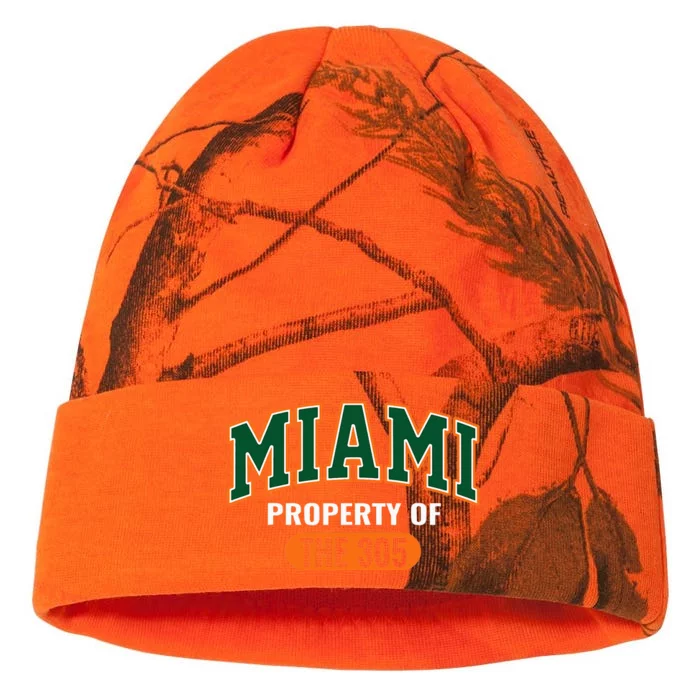 305 Miami Vibes Urban Style Miami Beach Kati - 12in Camo Beanie