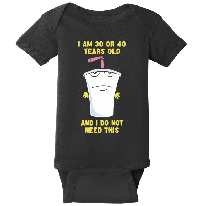 30 Or 40 (Remix) Baby Bodysuit