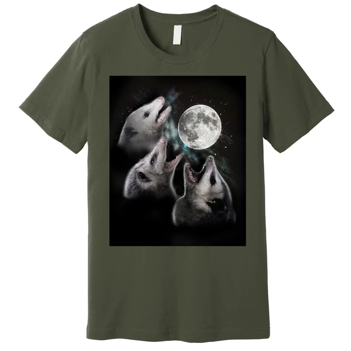 3 Opossum Moon Premium T-Shirt