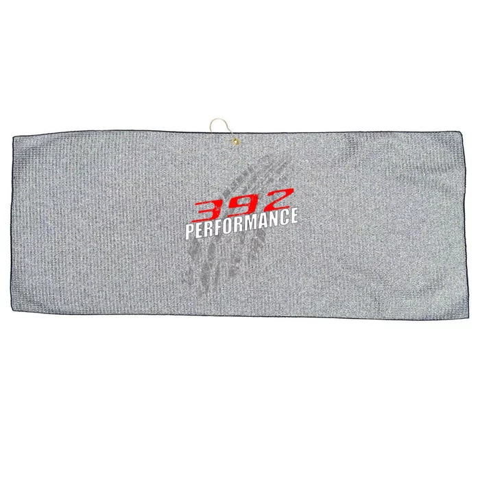 392 Performance 6.4 Tire Marks Race Car Large Microfiber Waffle Golf Towel