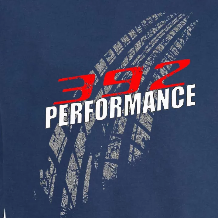 392 Performance 6.4 Tire Marks Race Car Garment-Dyed Sweatshirt