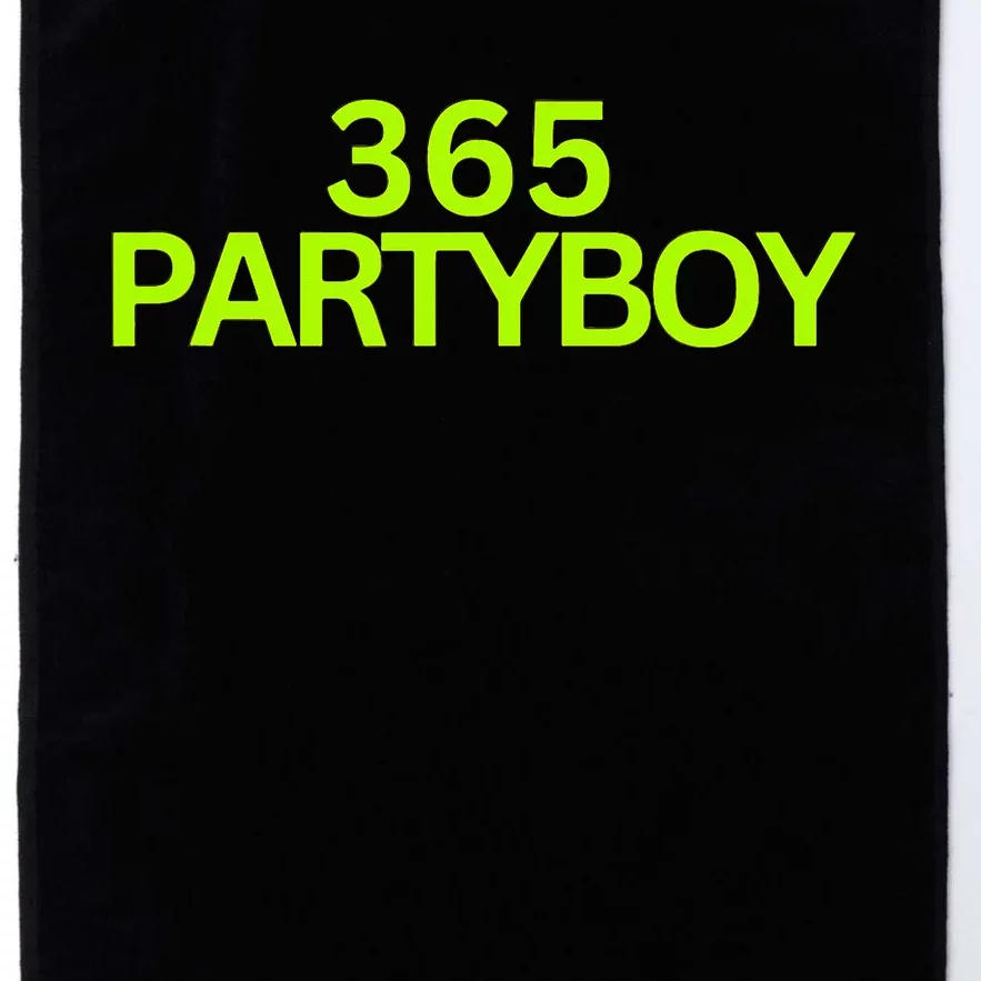 365 Party Boy Platinum Collection Golf Towel