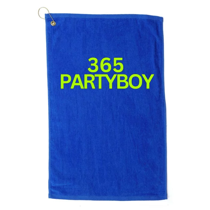 365 Party Boy Platinum Collection Golf Towel