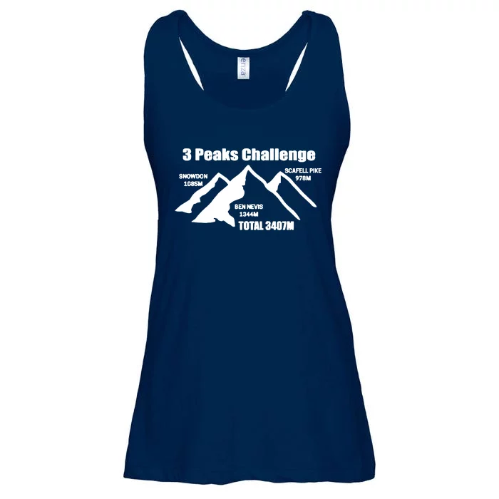 3 Peaks Challenge Ladies Essential Flowy Tank