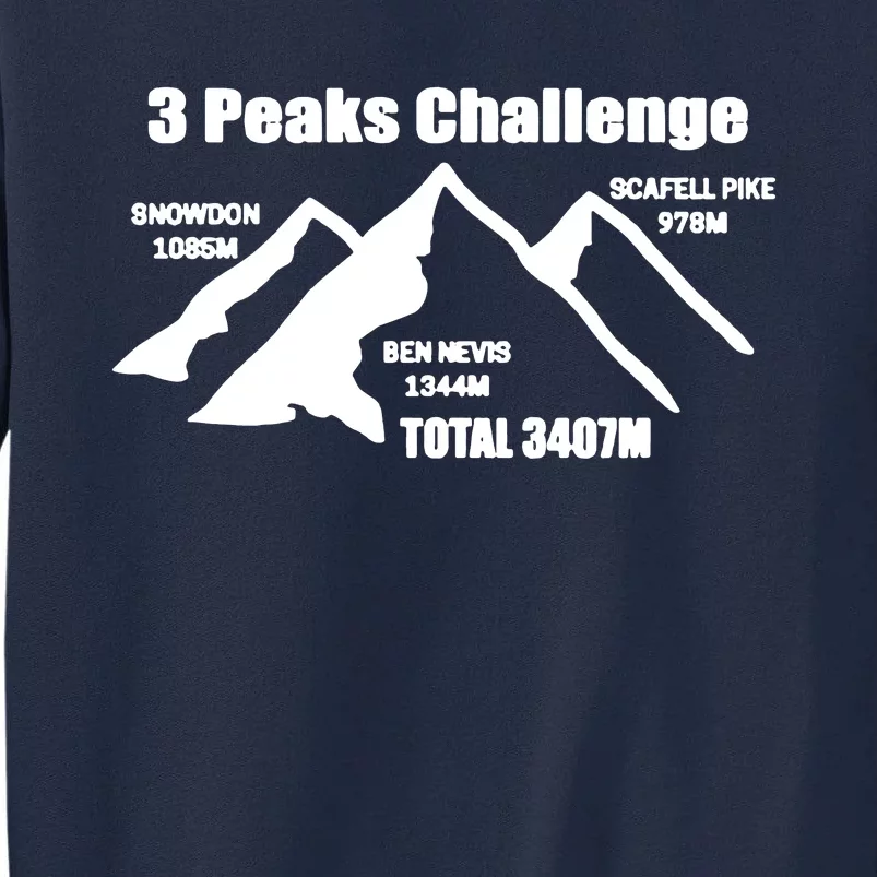 3 Peaks Challenge Tall Sweatshirt