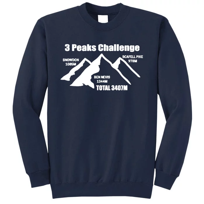 3 Peaks Challenge Tall Sweatshirt